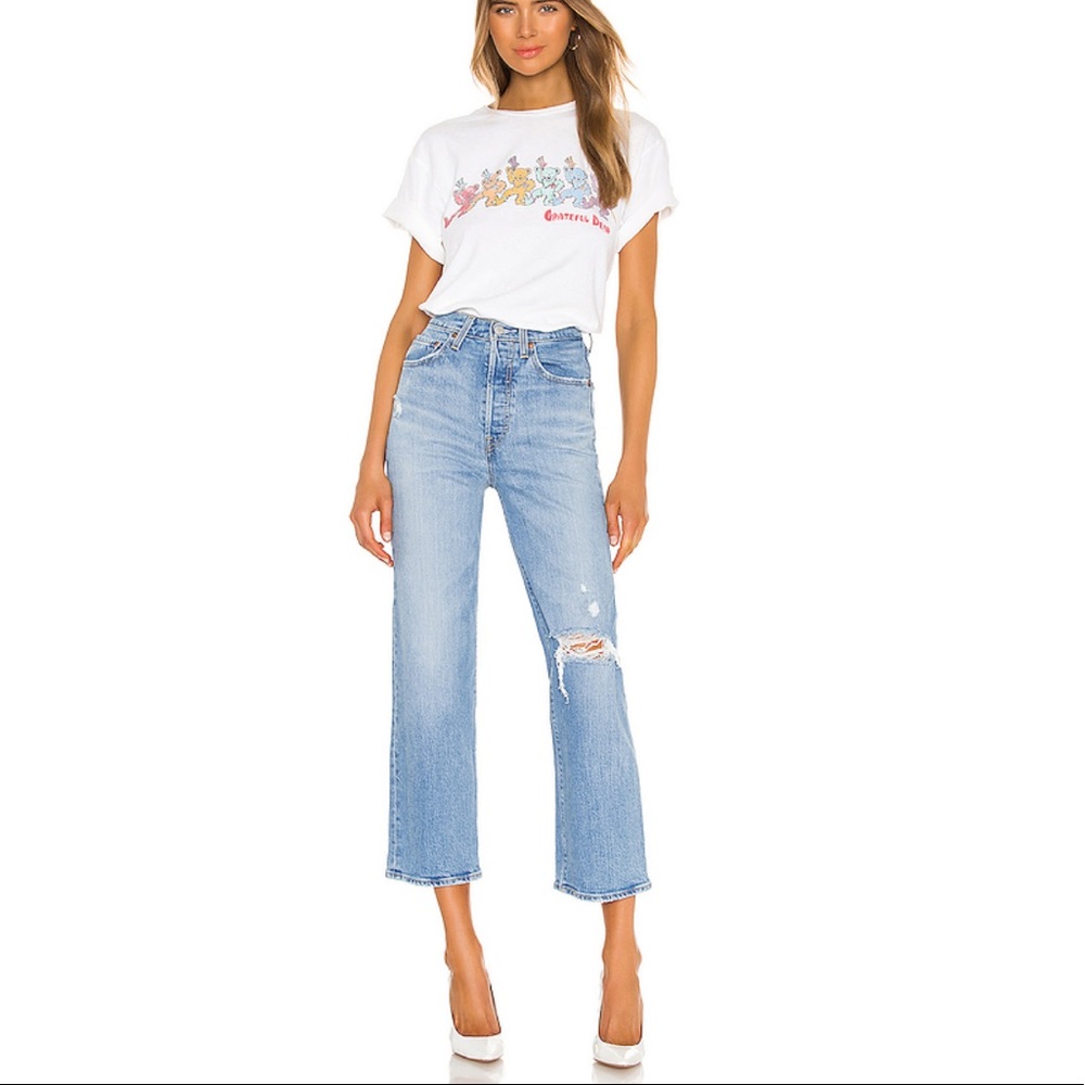 Levi’s Ribcage Straight Ankle Jeans Size 27